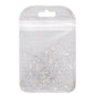 Rectangle Shape Multi Colors Small Size Glass Beveled Flat Back Fancy Rhinestones For Nail Art WholesaleRhinestone