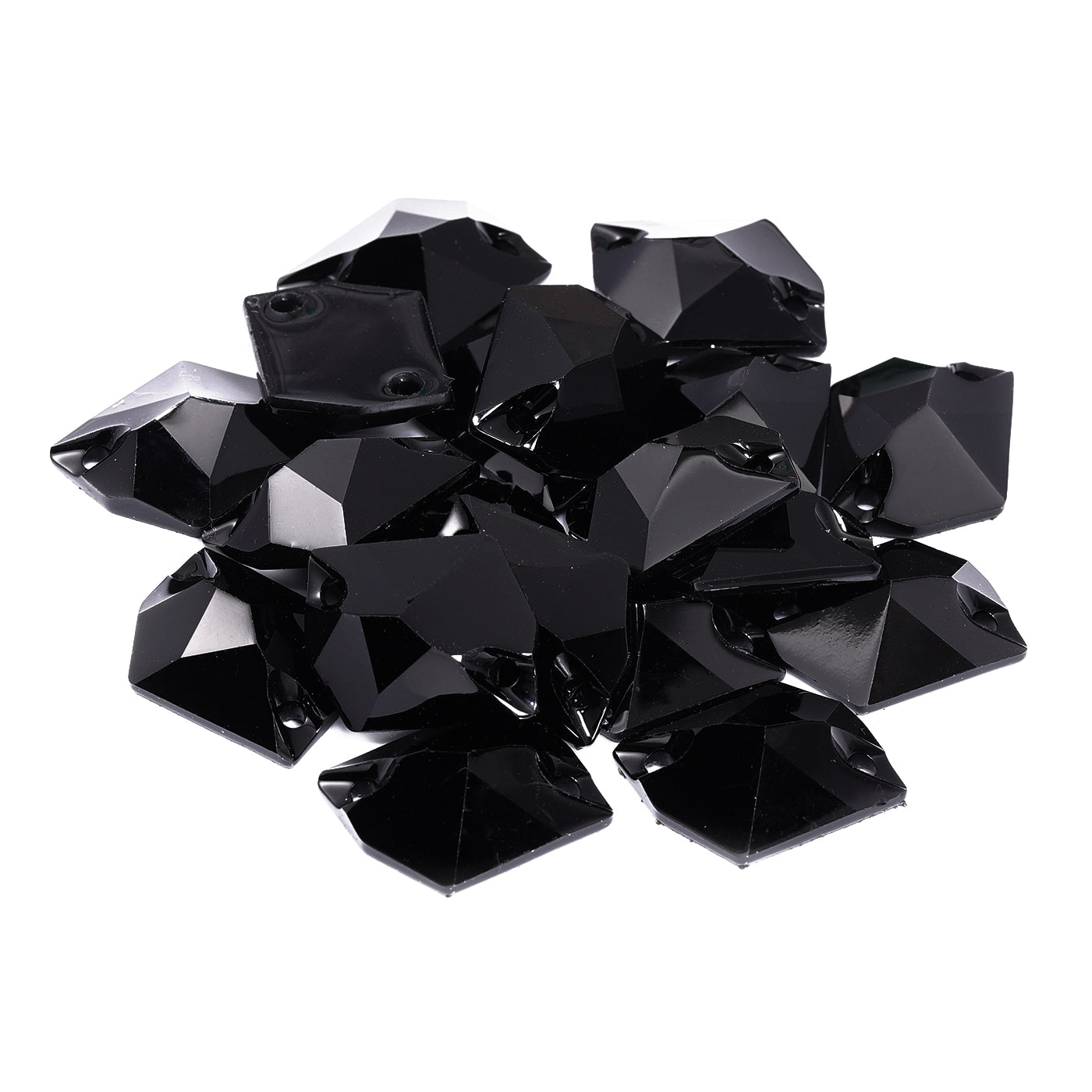 Cosmic Black Resin Sew-on Rhinestones For Dance Costume WholesaleRhinestone