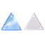 Electric Neon Light Blue Triangle Shape High Quality Glass Sew-on Rhinestones WholesaleRhinestone