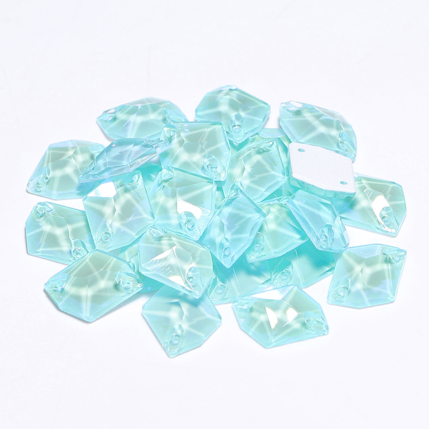 Electric Neon Light Azore Cosmic Shape High Quality Glass Sew-on Rhinestones WholesaleRhinestone