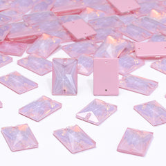 Rosaline AM Rectangle Shape High Quality Glass Sew-on Rhinestones