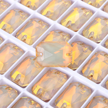 Silk AM Octagon Shape High Quality Glass Sew-on Rhinestones WholesaleRhinestone