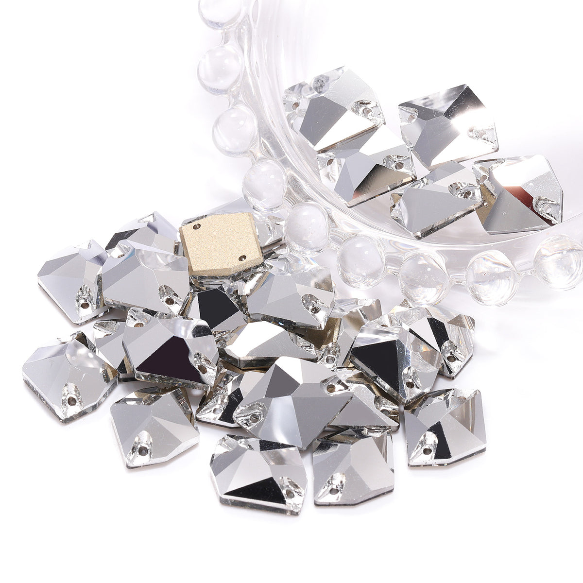 Comet Argent Light Cosmic Shape High Quality Glass Sew-on Rhinestones WholesaleRhinestone