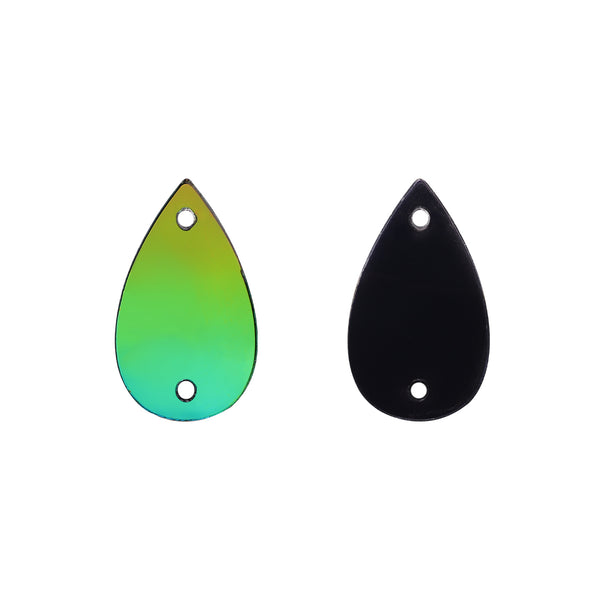 Drop Shape Multi Colors Acrylic Sew-on Mirror For Dance Costume WholesaleRhinestone