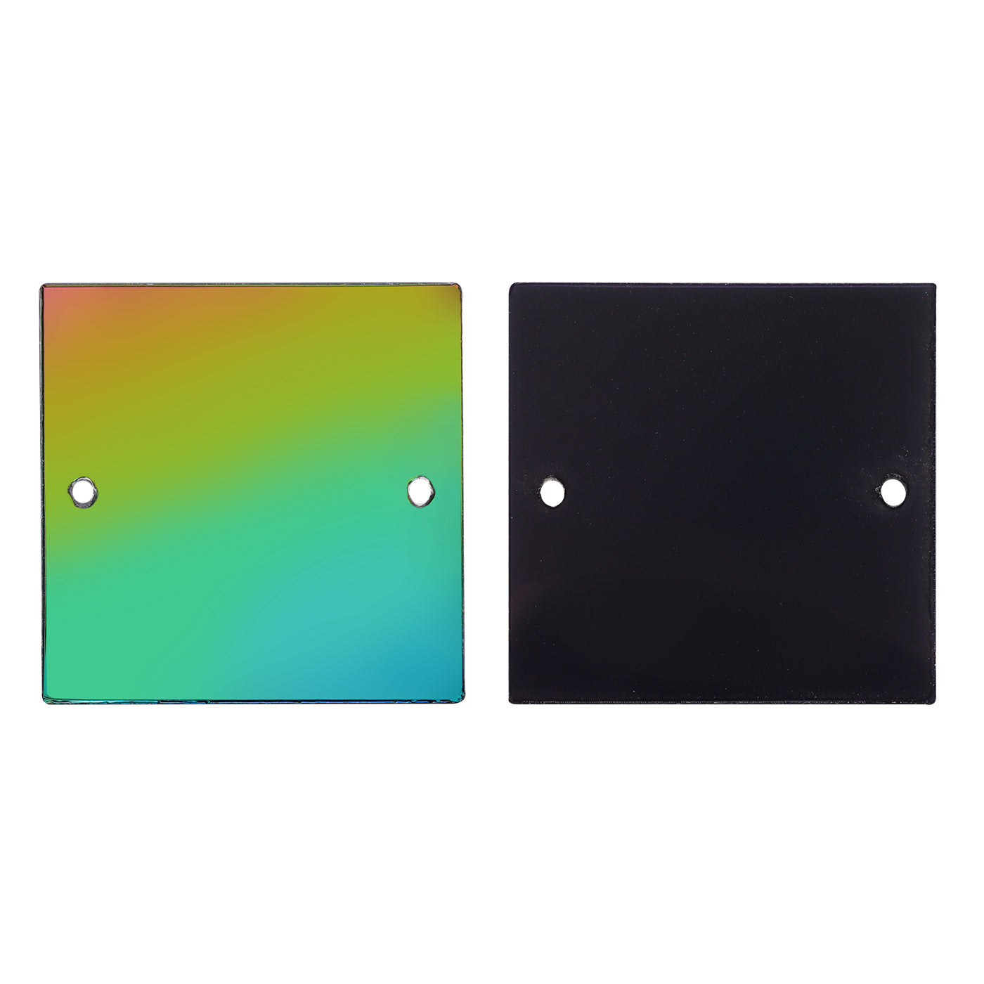 Square Shape Multi Colors Acrylic Sew-on Mirror For Dance Costume WholesaleRhinestone