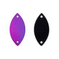 Navette  Shape Multi Colors Acrylic Sew-on Mirror For Dance Costume WholesaleRhinestone