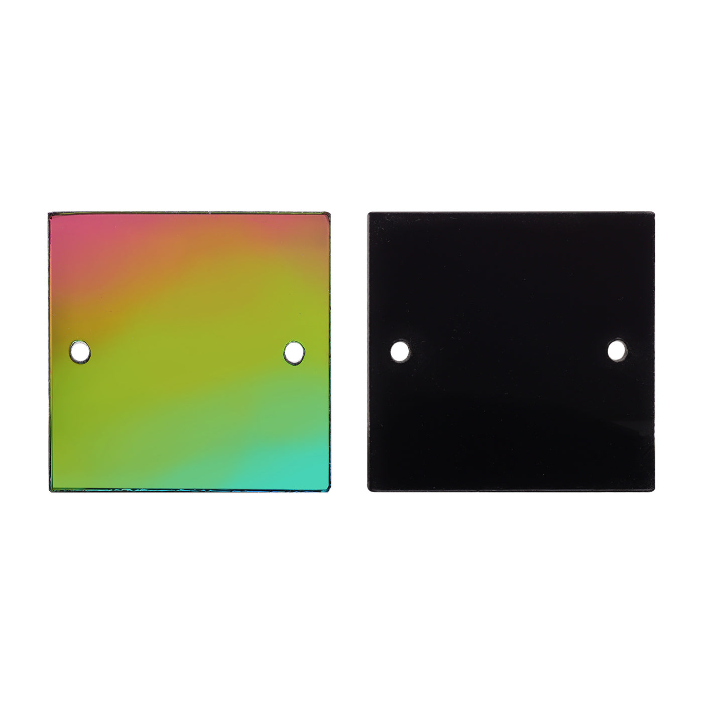 Square Shape Multi Colors Acrylic Sew-on Mirror For Dance Costume WholesaleRhinestone