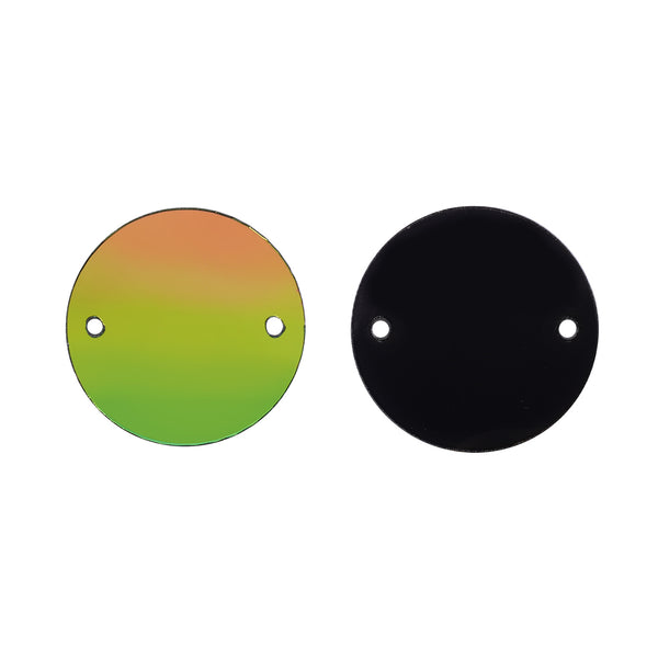 Round  Shape Multi Colors Acrylic Sew-on Mirror For Dance Costume WholesaleRhinestone