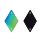 Rhombus Shape Multi Colors Acrylic Sew-on Mirror For Dance Costume WholesaleRhinestone