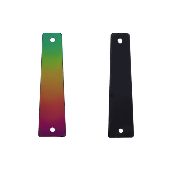 Strip Shape Multi Colors Acrylic Sew-on Mirror For Dance Costume WholesaleRhinestone