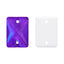 Electric Neon Violet Rectangle Shape High Quality Glass Sew-on Rhinestones WholesaleRhinestone