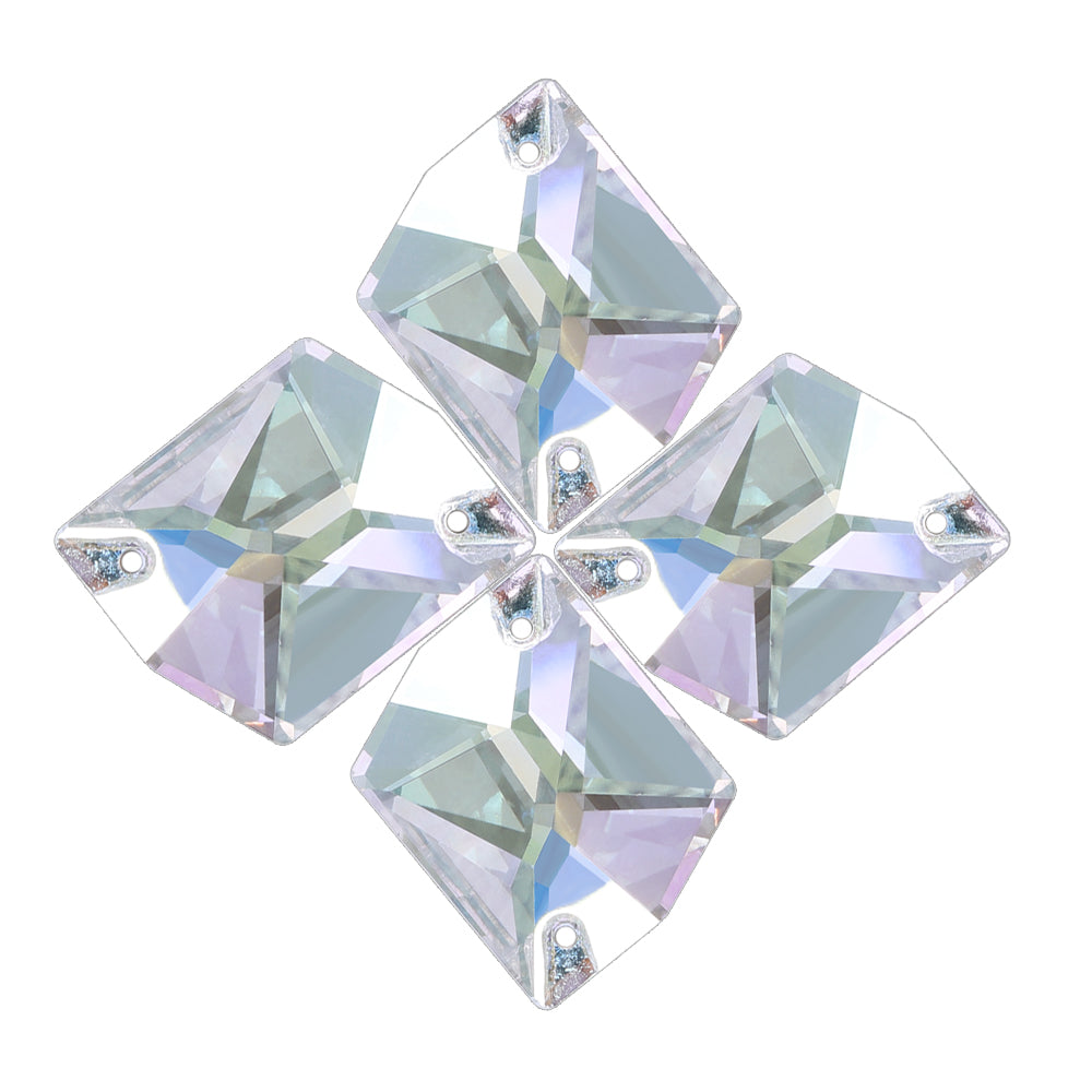 Crystal Transmission Cosmic Shape High Quality Glass Sew-on Rhinestones