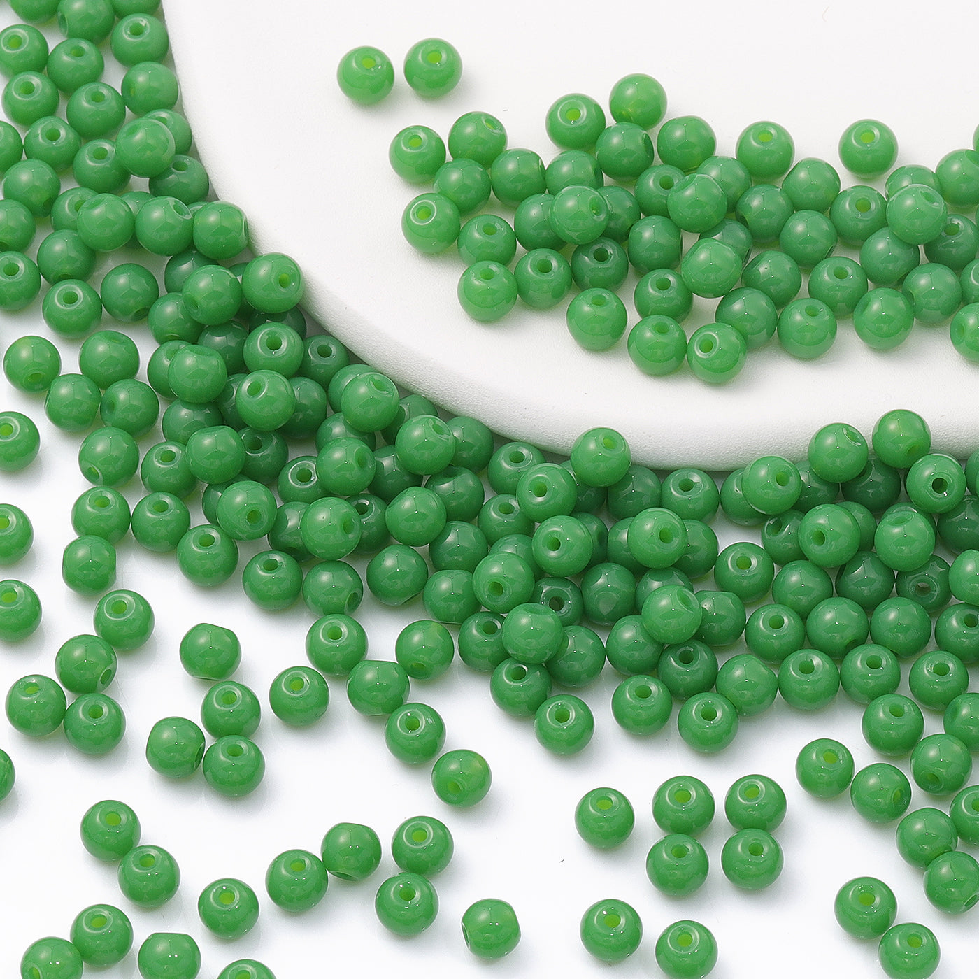 Various Colors 4.5 MM Round Shape Glass Seed Beads for Bracelets and Jewelry Making WholesaleRhinestone