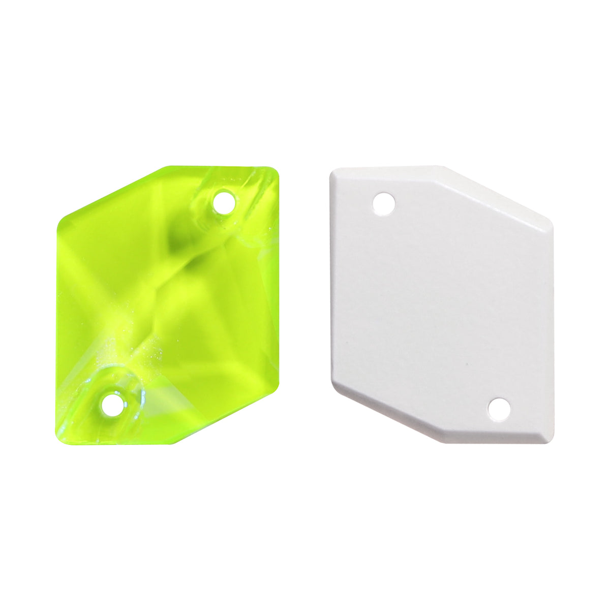 Electric Neon Jonquil Cosmic Shape High Quality Glass Sew-on Rhinestones WholesaleRhinestone Main image