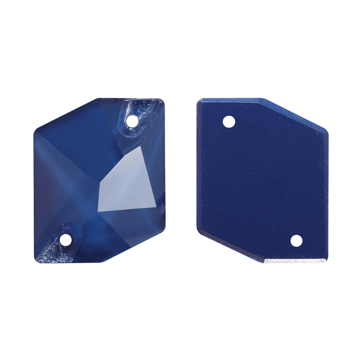 Mocha Sapphire Cosmic Shape High Quality Glass Sew-on Rhinestones WholesaleRhinestone Imagen principal del producto