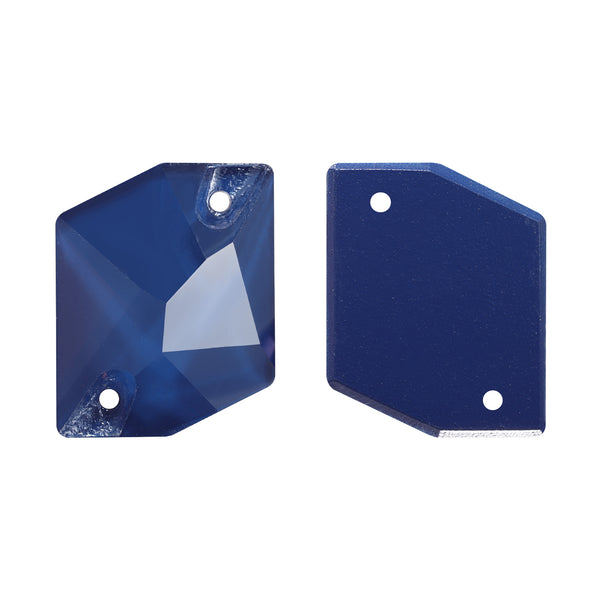 Mocha Sapphire Cosmic Shape High Quality Glass Sew-on Rhinestones WholesaleRhinestone
