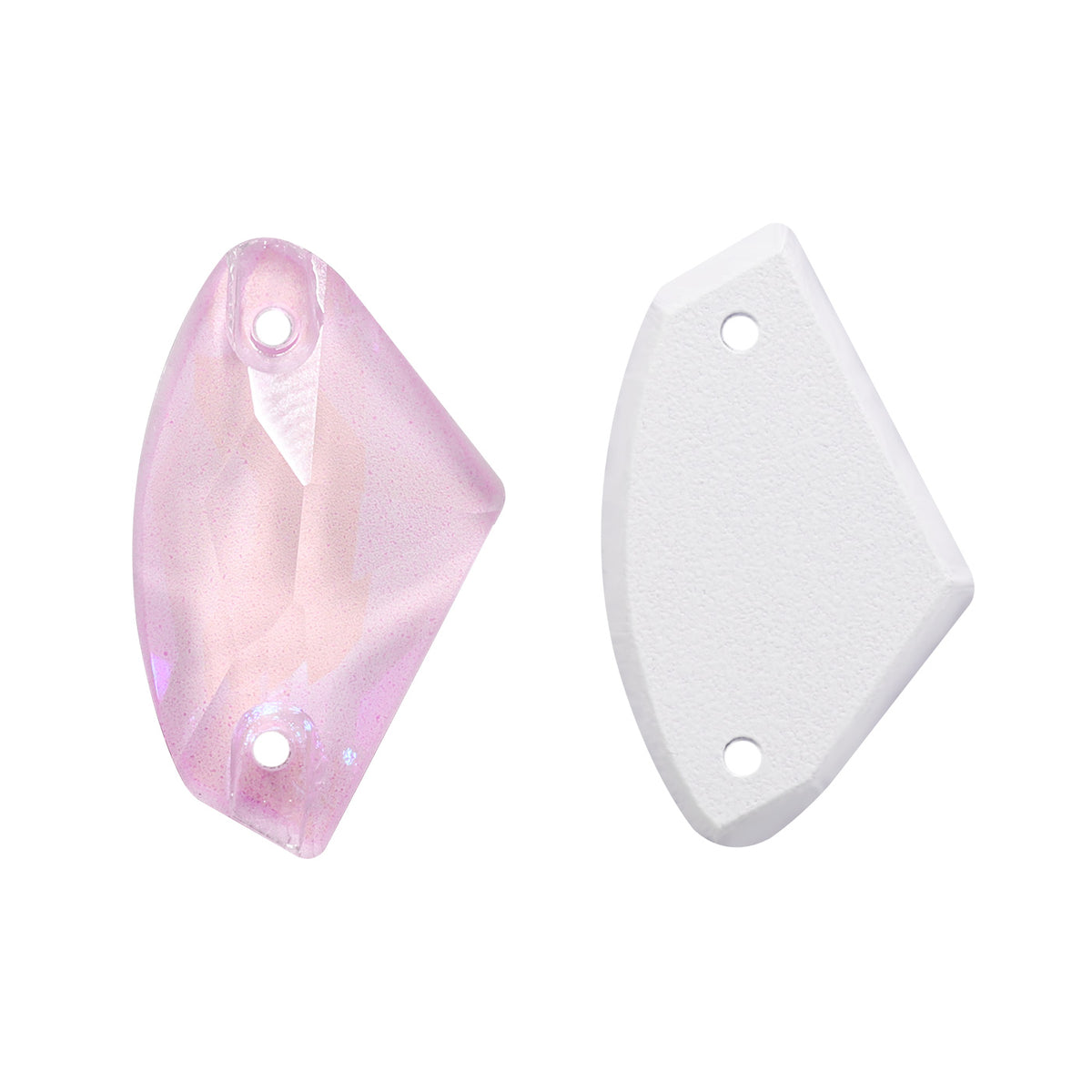 Electric Neon Light Rose Galactic Shape High Quality Glass Sew-on Rhinestones WholesaleRhinestone