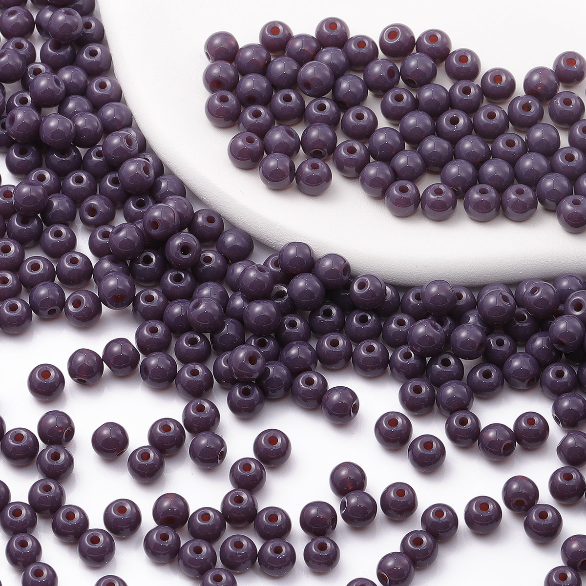 Various Colors 4.5 MM Round Shape Glass Seed Beads for Bracelets and Jewelry Making WholesaleRhinestone