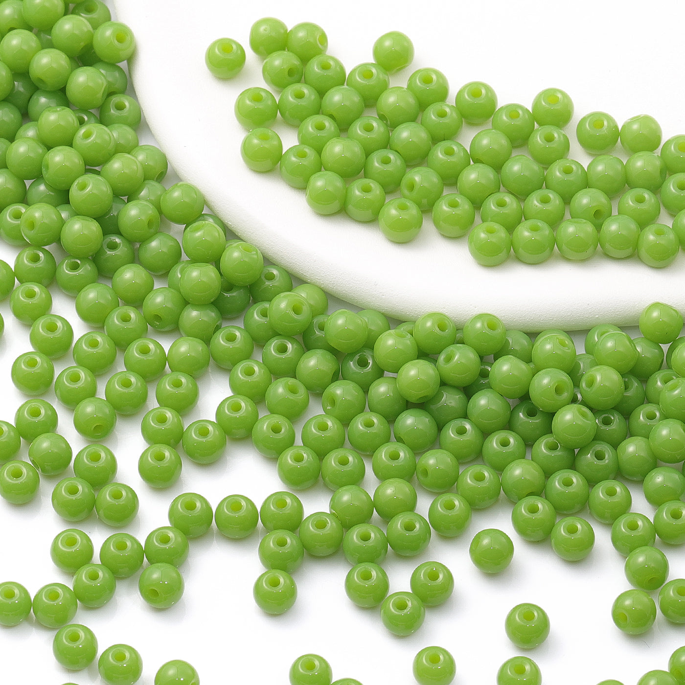 Various Colors 4.5 MM Round Shape Glass Seed Beads for Bracelets and Jewelry Making WholesaleRhinestone