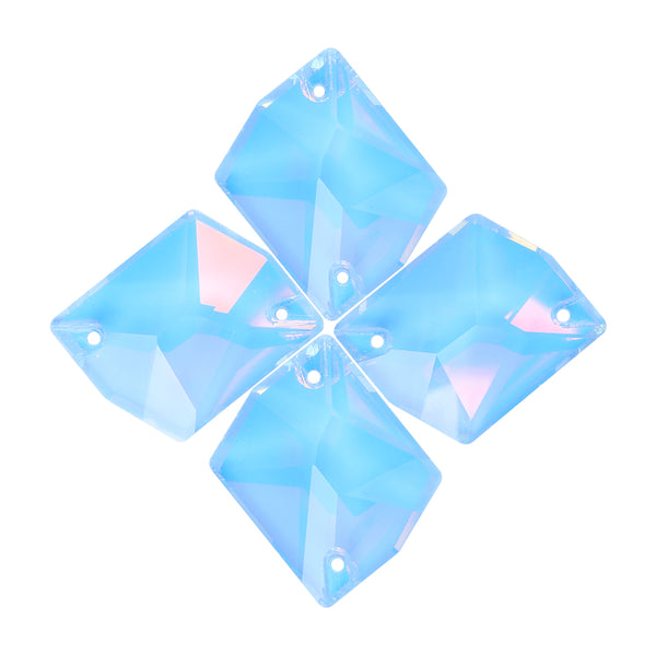 Light Sapphire AM Cosmic Shape High Quality Glass Sew-on Rhinestones WholesaleRhinestone