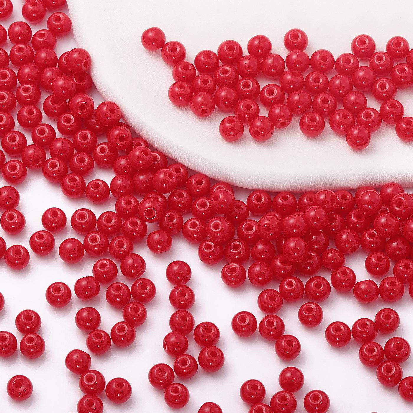 Various Colors 4.5 MM Round Shape Glass Seed Beads for Bracelets and Jewelry Making WholesaleRhinestone