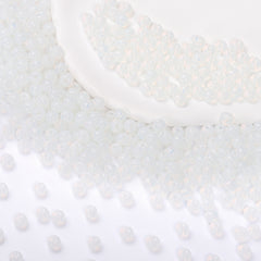 BSB002 4.5 MM Round Shape Glass Seed Beads for Bracelets and Jewelry Making WholesaleRhinestone