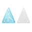 Electric Neon Aquamarine Slim Triangle Shape High Quality Glass Sew-on Rhinestones WholesaleRhinestone
