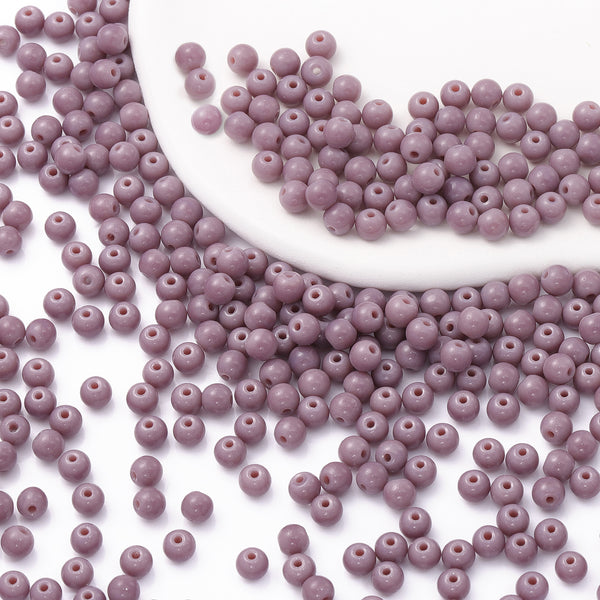 Various Colors 4.5 MM Round Shape Glass Seed Beads for Bracelets and Jewelry Making WholesaleRhinestone