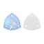 Electric Neon Light Blue Trilliant Shape High Quality Glass Sew-on Rhinestones WholesaleRhinestone