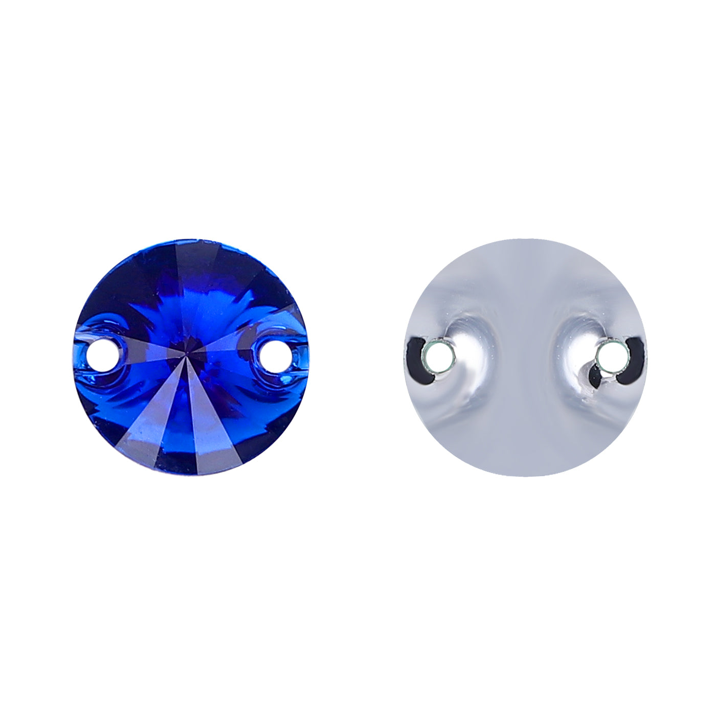 Rivoli Sapphire Resin Sew-on Rhinestones For Dance Costume Secondary image