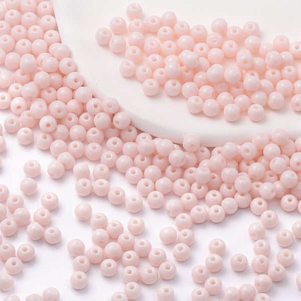 Various Colors 4.5 MM Round Shape Glass Seed Beads for Bracelets and Jewelry Making WholesaleRhinestone