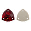 Siam Trilliant Shape High Quality Glass Sew-on Rhinestones WholesaleRhinestone