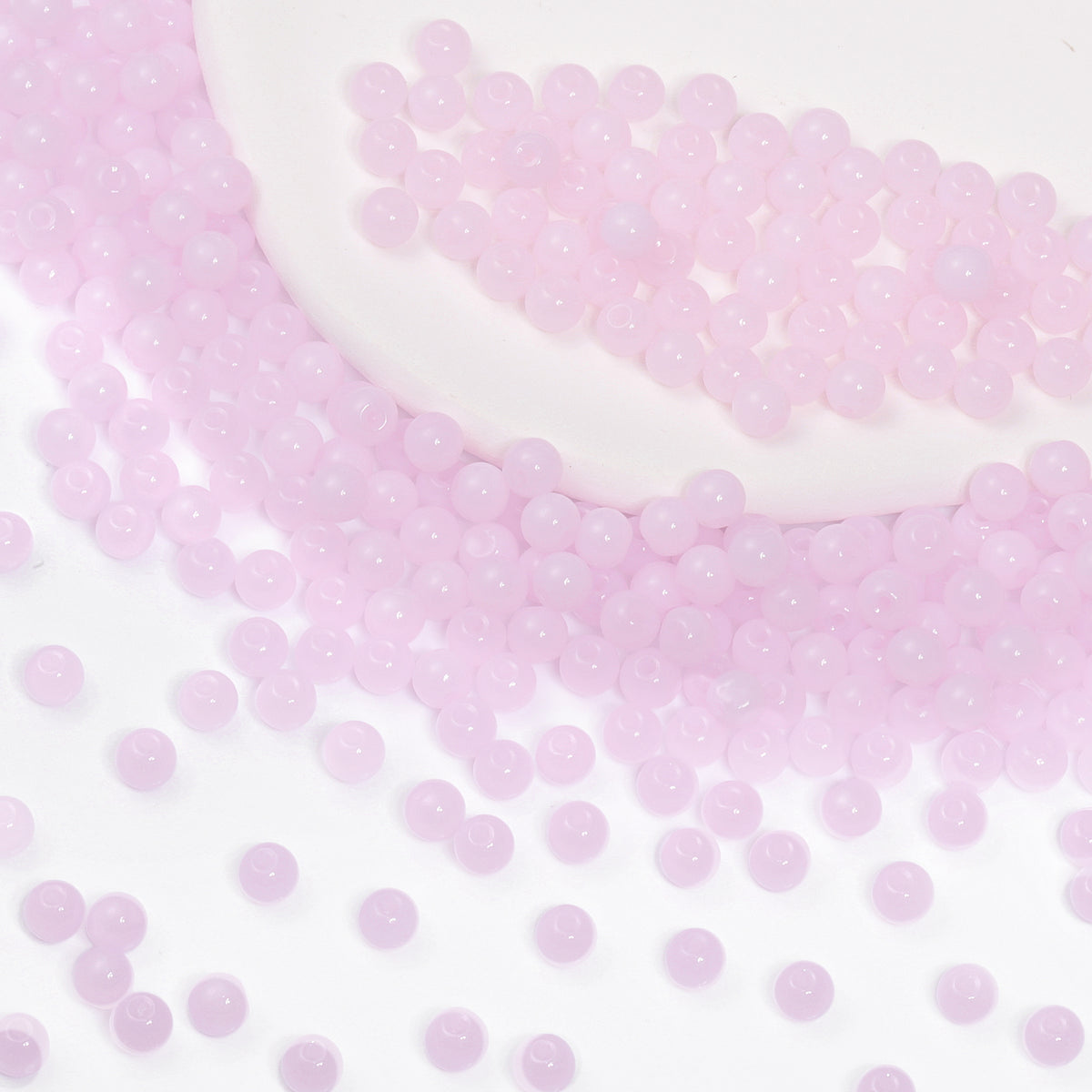 Various Colors 4.5 MM Round Shape Glass Seed Beads for Bracelets and Jewelry Making WholesaleRhinestone