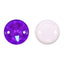 Electric Neon Violet XIRIUS Round Shape High Quality Glass Sew-on Rhinestones WholesaleRhinestone