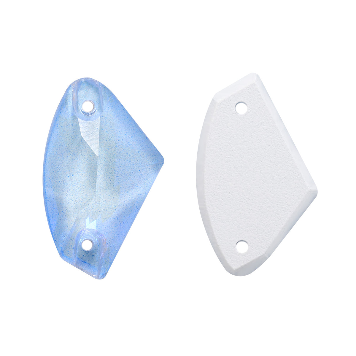 Electric Neon Light Blue Galactic Shape High Quality Glass Sew-on Rhinestones WholesaleRhinestone Main image