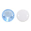 Electric Neon Light Blue Rivoli Shape High Quality Glass Sew-on Rhinestones WholesaleRhinestone