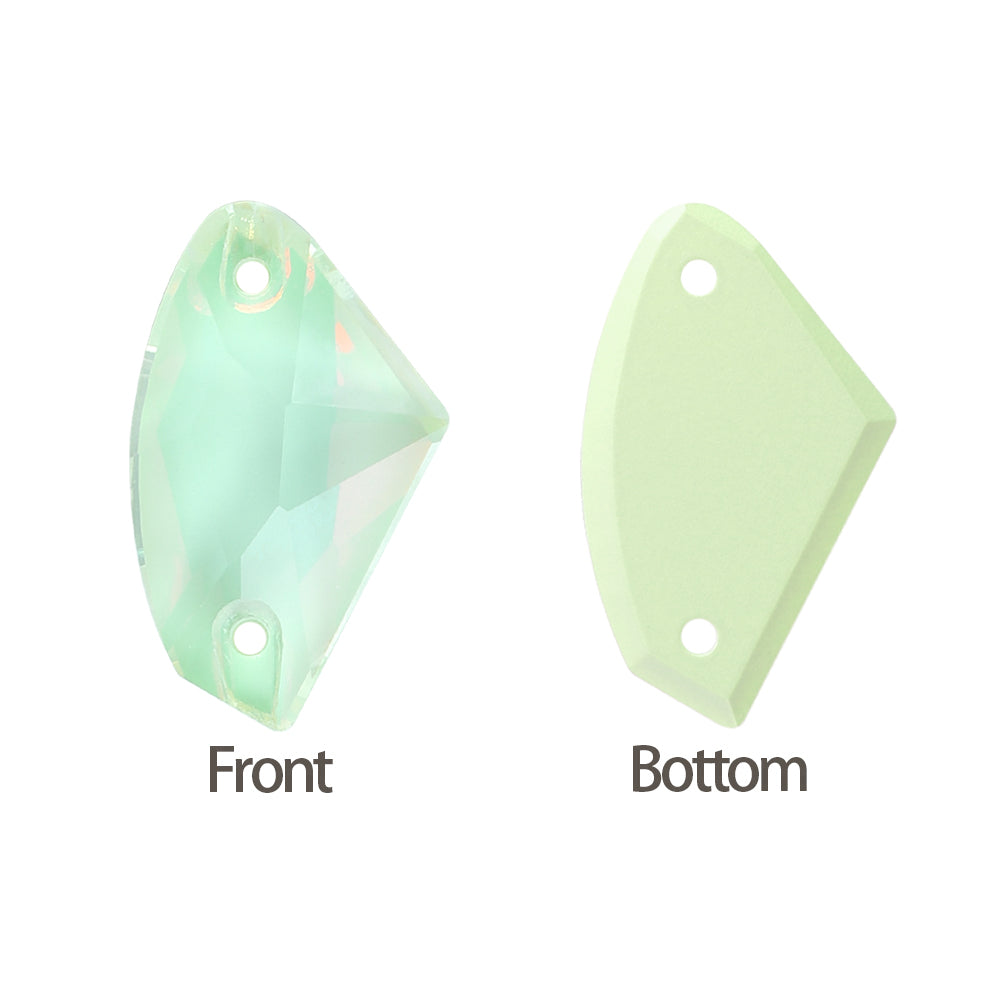 Light Azore AM Galactic Shape High Quality Glass Sew-on Rhinestones Secondary image
