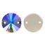 Black Diamond Shimmer Rivoli Shape High Quality Glass Sew-on Rhinestones WholesaleRhinestone