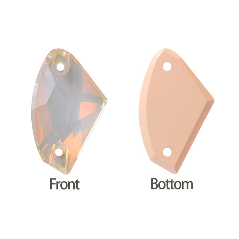 Silk AM Galactic Shape High Quality Glass Sew-on Rhinestones