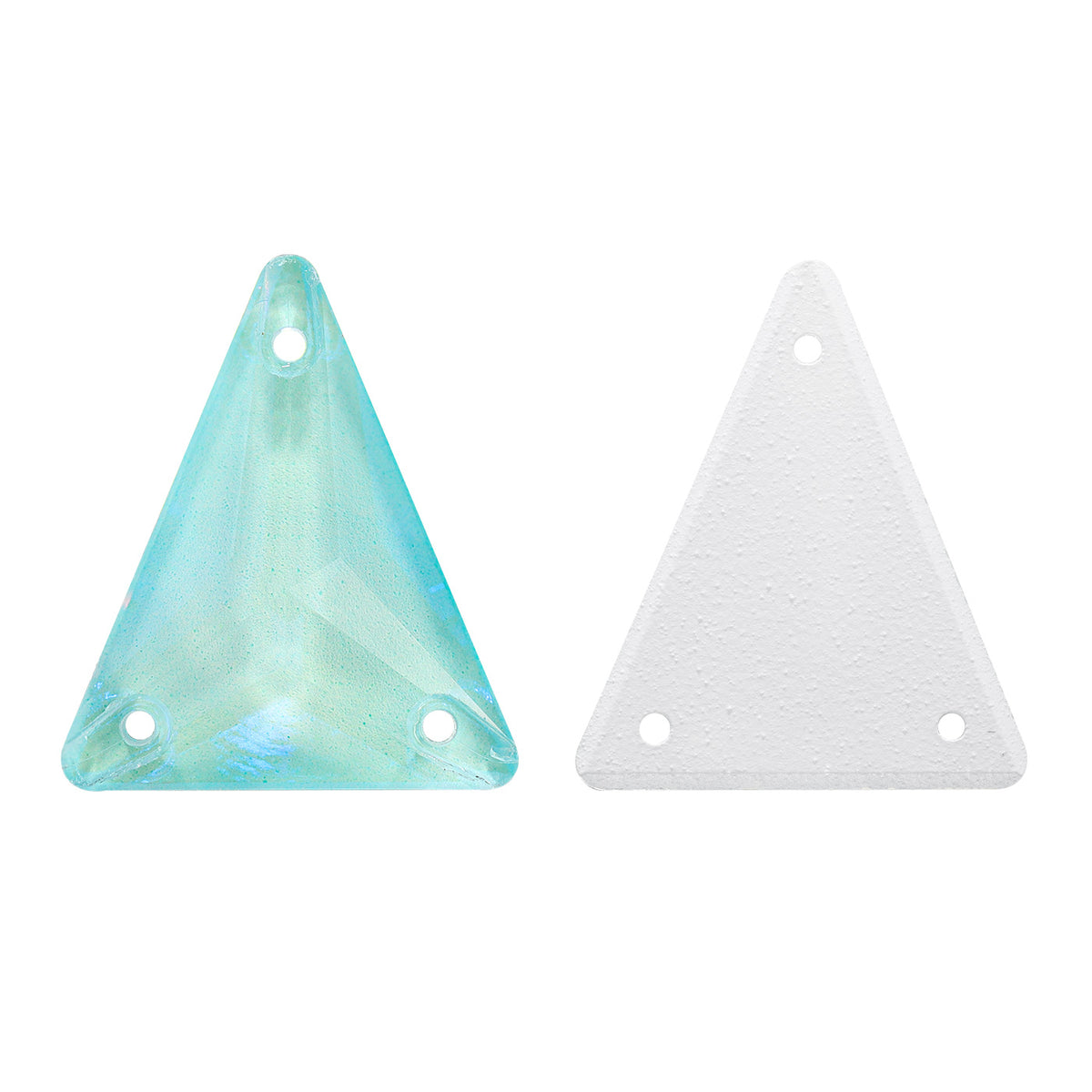 Electric Neon Light Azore Slim Triangle Shape High Quality Glass Sew-on Rhinestones WholesaleRhinestone Main image