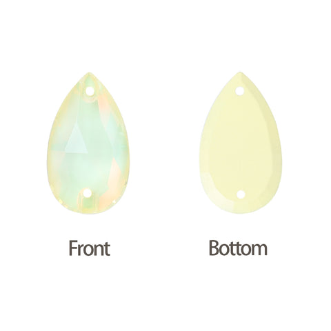Jonquil AM Drop Shape High Quality Glass Sew-on Rhinestones
