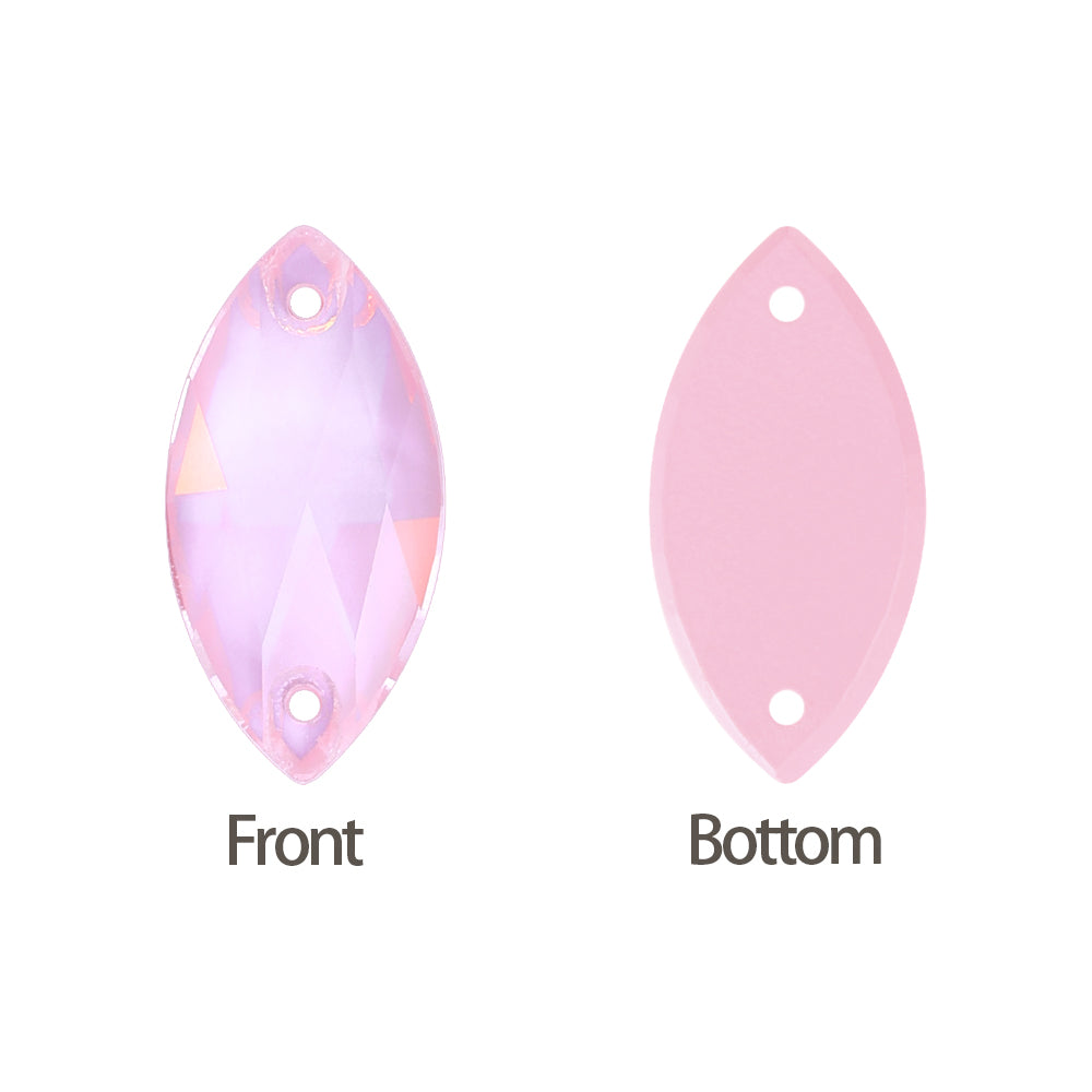 Rosaline AM Navette Shape High Quality Glass Sew-on Rhinestones Secondary image