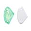 Electric Neon Greenwrap Galactic Shape High Quality Glass Sew-on Rhinestones WholesaleRhinestone
