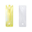 Electric Neon Light Topaz Cosmic Baguette Shape High Quality Glass Sew-on Rhinestones WholesaleRhinestone