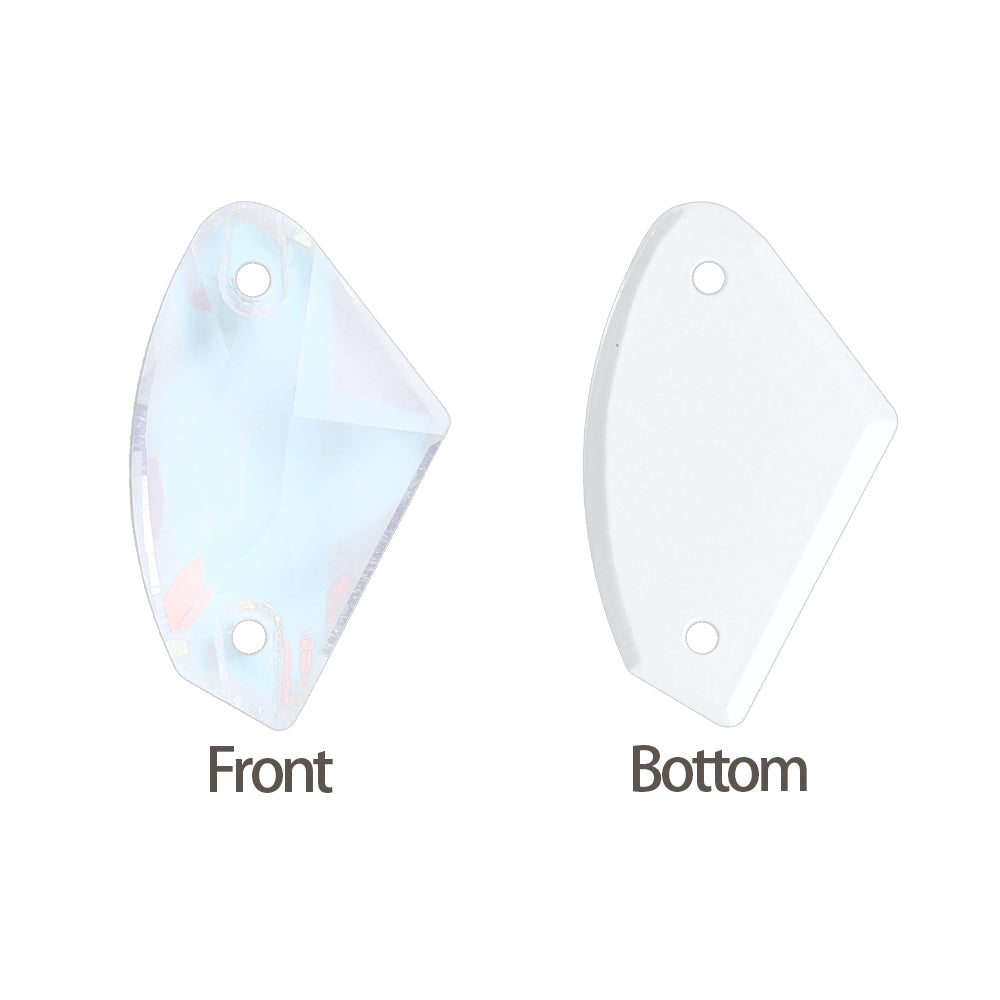 Crystal AM Galactic Shape High Quality Glass Sew-on Rhinestones WholesaleRhinestone