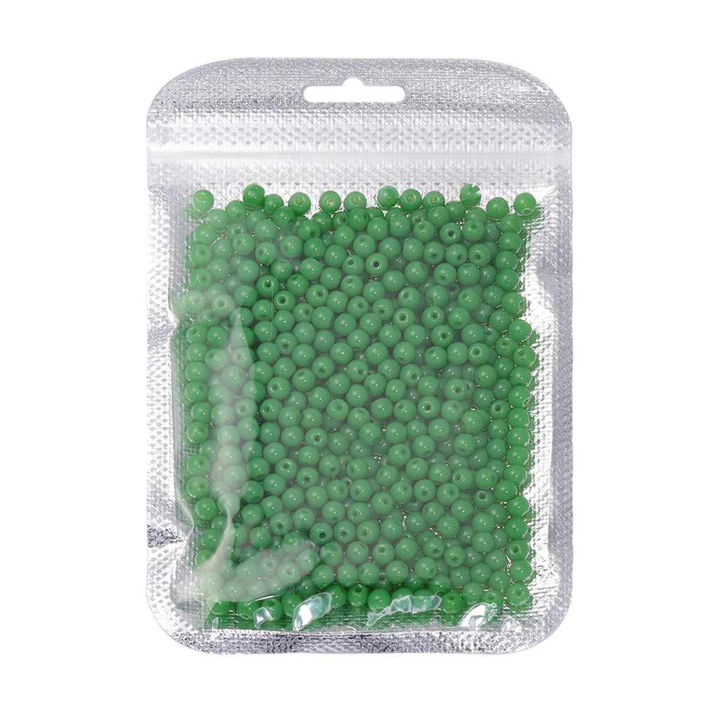 BSCZ012 4.5 MM Round Shape Glass Seed Beads for Bracelets and Jewelry Making WholesaleRhinestone