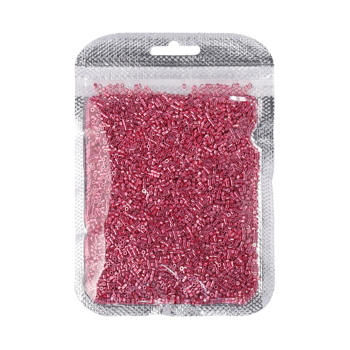 Metallic Rose Luster Color Hight Quality Glass Cylinder Seed Beads 1.6 MM Size JS3014