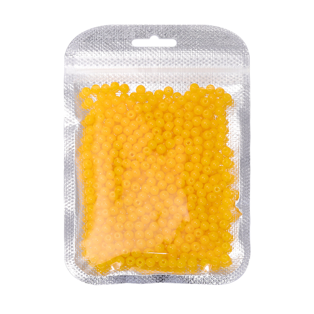 BSCZ015 4.5 MM Round Shape Glass Seed Beads for Bracelets and Jewelry Making WholesaleRhinestone
