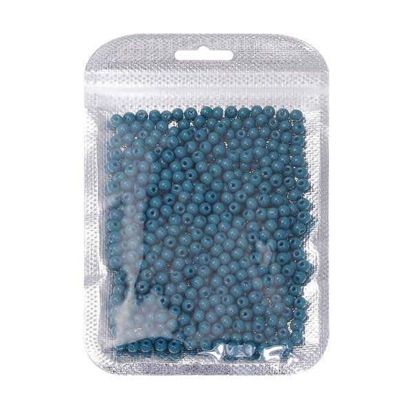 BSCZ013 4.5 MM Round Shape Glass Seed Beads for Bracelets and Jewelry Making WholesaleRhinestone