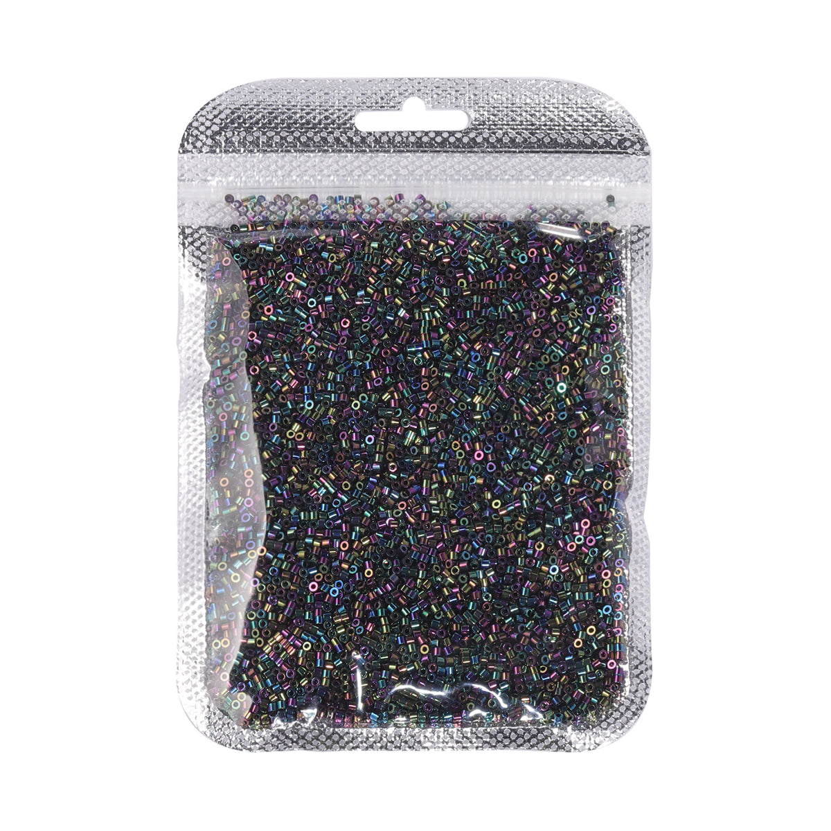 Metallic Rainbow Luster Color Hight Quality Glass Cylinder Seed Beads 1.6 MM Size JS3007 WholesaleRhinestone